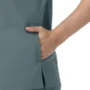 Rugged Flex Fld-scrubtop met V-hals voor dames