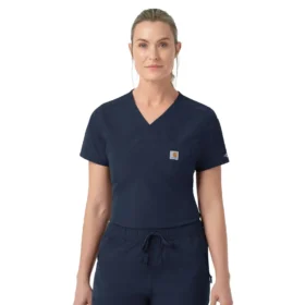Rugged Flex Fld-scrubtop voor dames om in de broek te stoppen