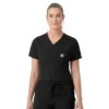 Rugged Flex Fld-scrubtop voor dames om in de broek te stoppen