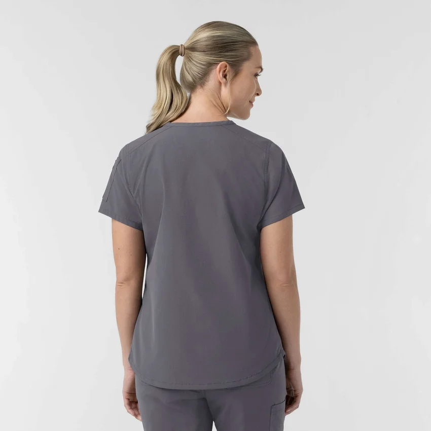 Rugged Flex Fld-scrubtop voor dames om in de broek te stoppen