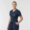 Rugged Flex Fld-scrubtop voor dames om in de broek te stoppen