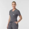 Rugged Flex Fld-scrubtop voor dames om in de broek te stoppen