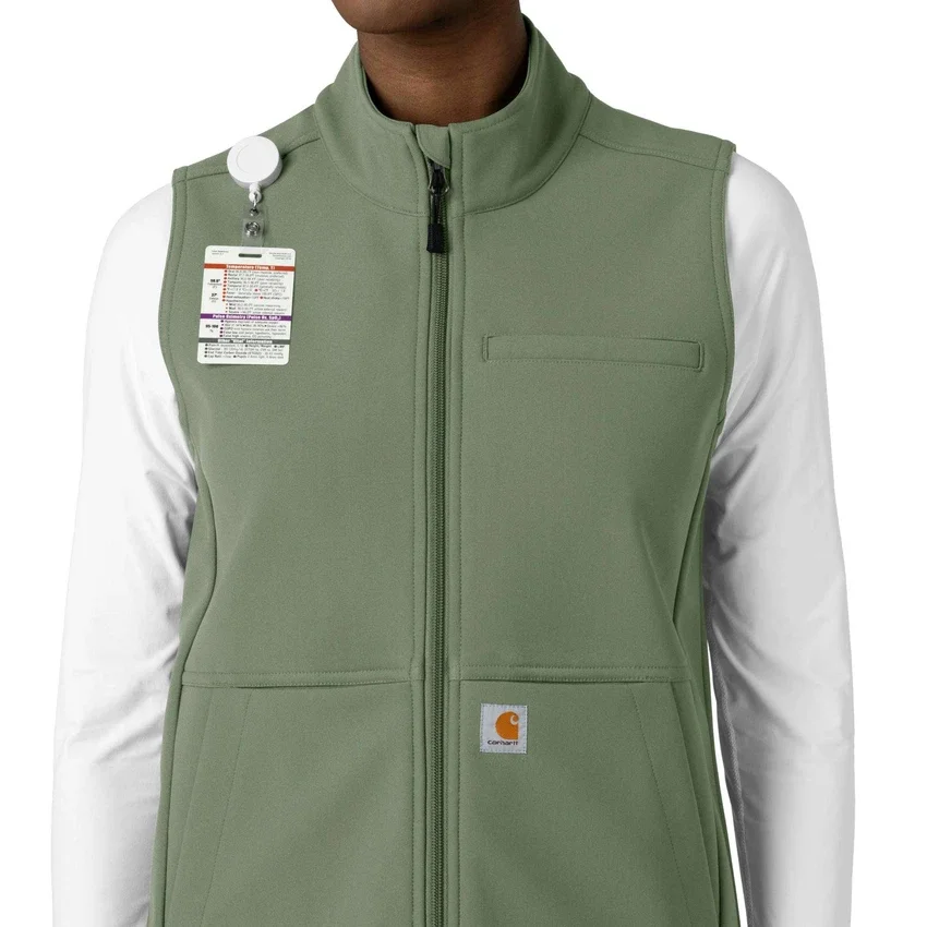 Rugged Flex® gelamineerd fleece-werkvest voor dames