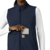 Rugged Flex® gelamineerd fleece-werkvest voor dames
