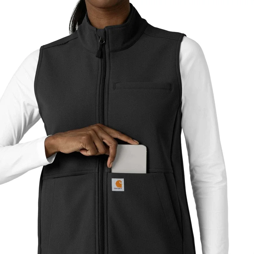 Rugged Flex® gelamineerd fleece-werkvest voor dames