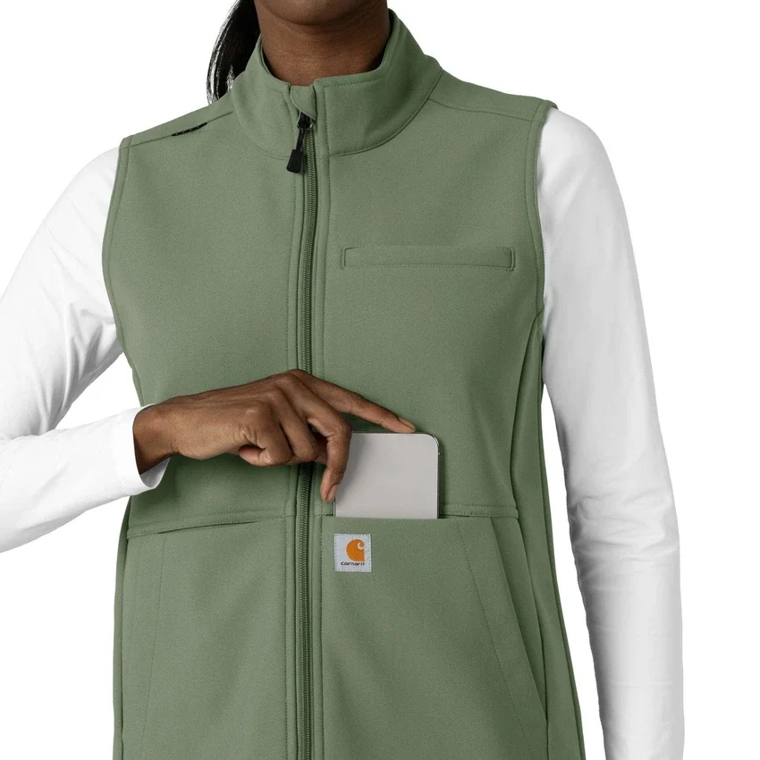 Rugged Flex® gelamineerd fleece-werkvest voor dames