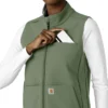 Rugged Flex® gelamineerd fleece-werkvest voor dames