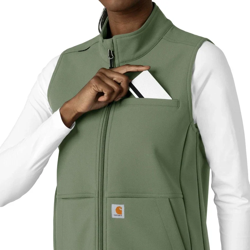 Rugged Flex® gelamineerd fleece-werkvest voor dames