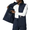 Rugged Flex® gelamineerd fleece-werkvest voor dames