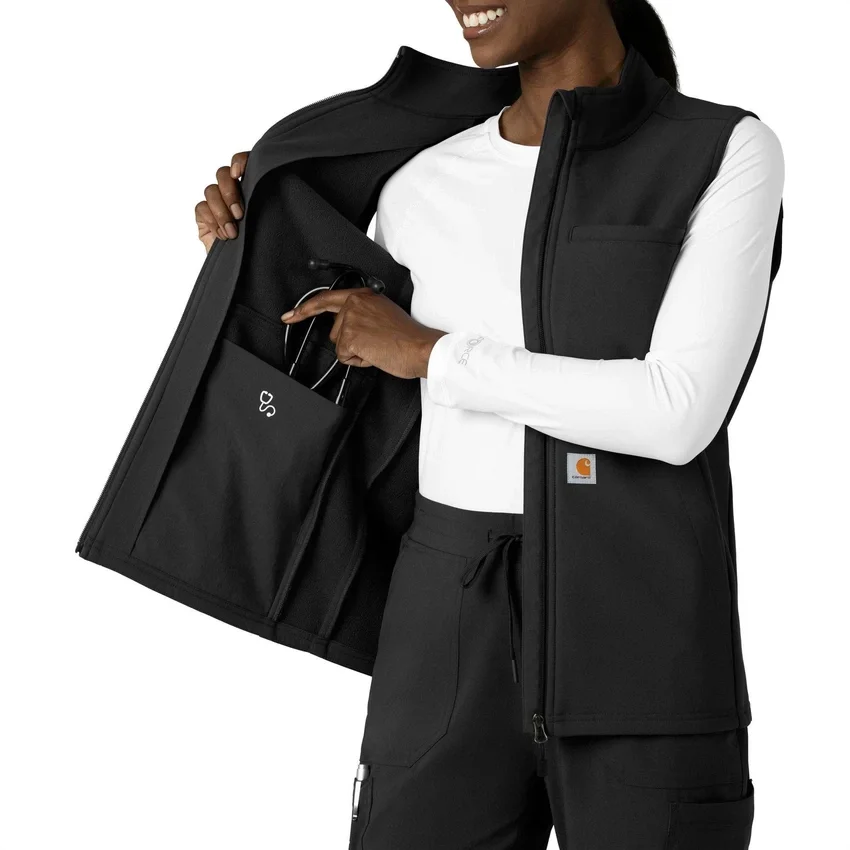 Rugged Flex® gelamineerd fleece-werkvest voor dames