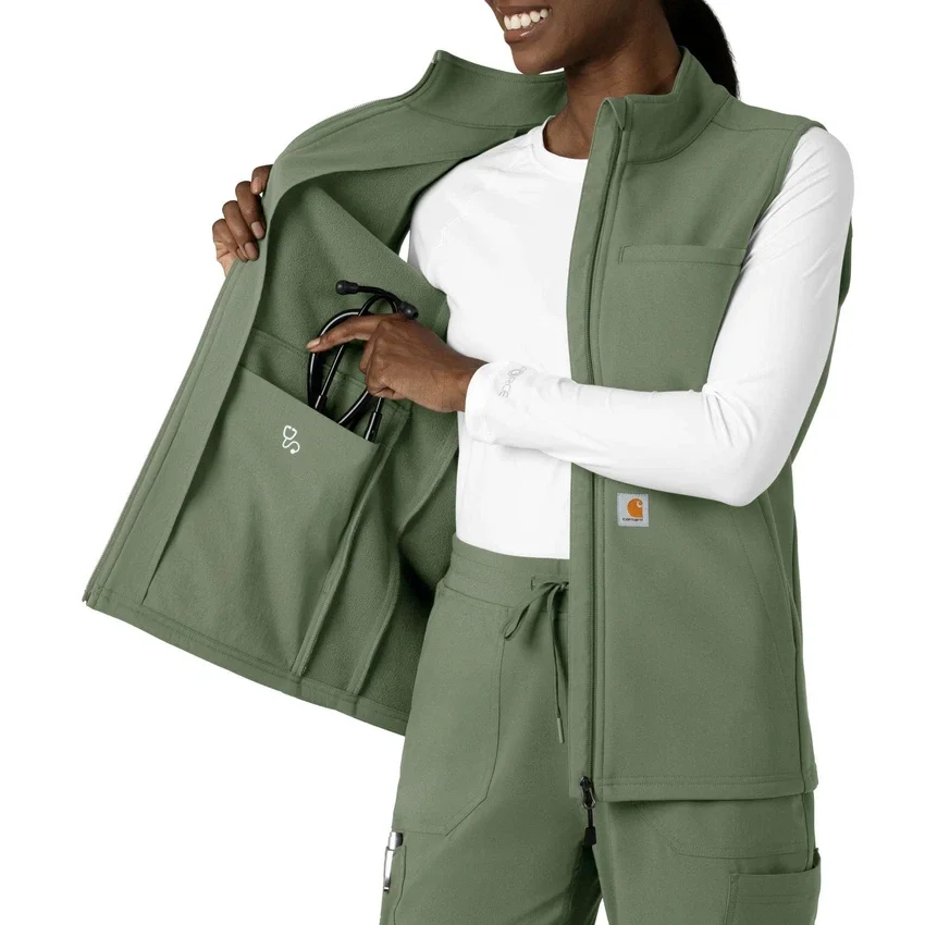 Rugged Flex® gelamineerd fleece-werkvest voor dames