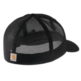Rugged Flex™ getailleerde canvas pet met mesh-achterkant en logo-afbeelding