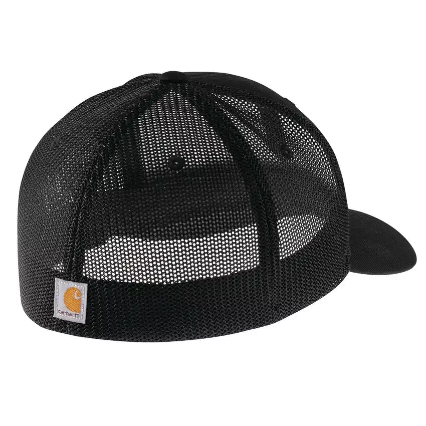 Rugged Flex™ getailleerde canvas pet met mesh-achterkant en logo-afbeelding
