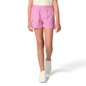 Rugged Flex® geweven camouflage-short met elastische tailleband voor meisjes (kind/jeugd)