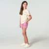 Rugged Flex® geweven camouflage-short met elastische tailleband voor meisjes (kind/jeugd)