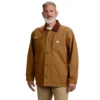 Rugged Flex heren Chore Coat met losse pasvorm van stretch katoen-duck