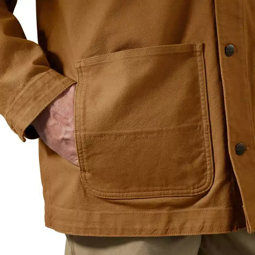 Rugged Flex heren Chore Coat met losse pasvorm van stretch katoen-duck