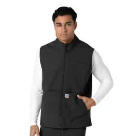 Rugged Flex® herenvest van gebonden fleece