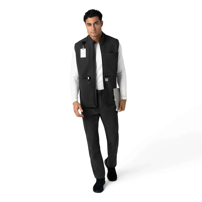 Rugged Flex® herenvest van gebonden fleece
