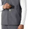 Rugged Flex® herenvest van gebonden fleece