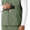 Rugged Flex® herenvest van gebonden fleece