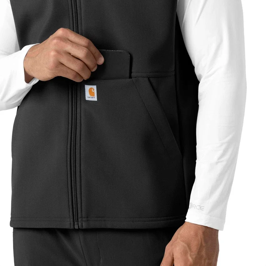 Rugged Flex® herenvest van gebonden fleece