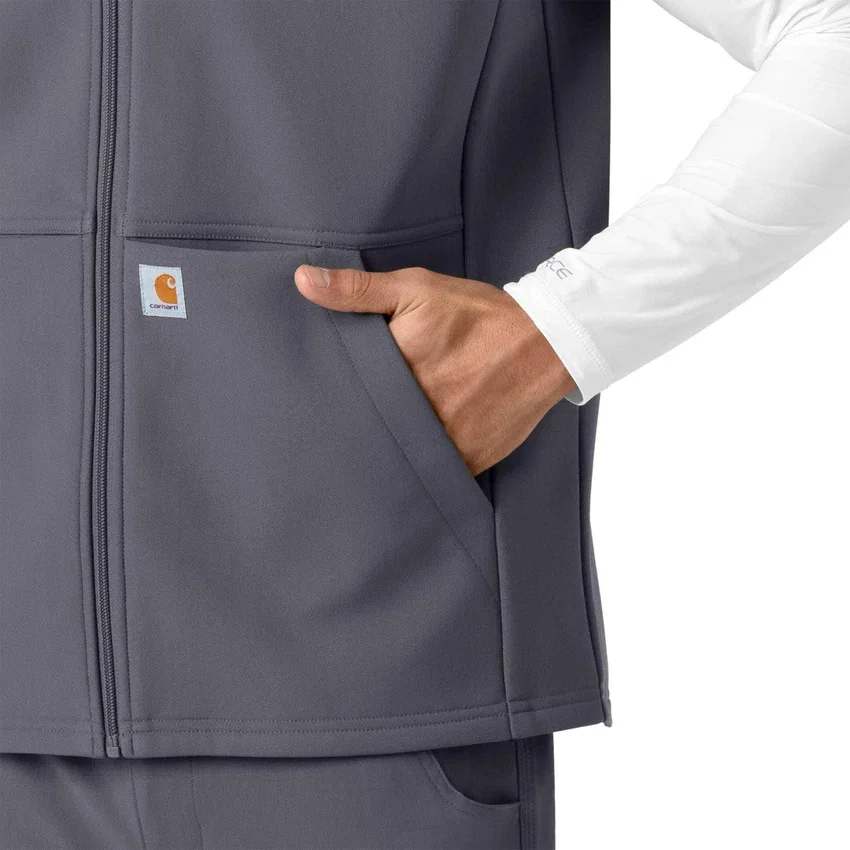 Rugged Flex® herenvest van gebonden fleece
