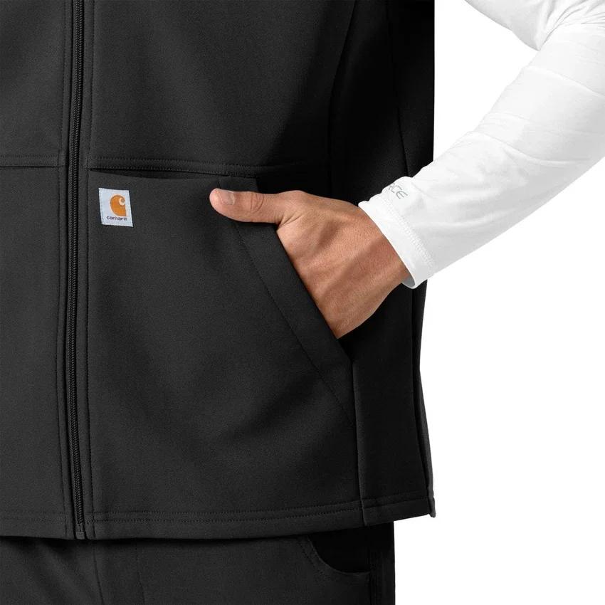 Rugged Flex® herenvest van gebonden fleece