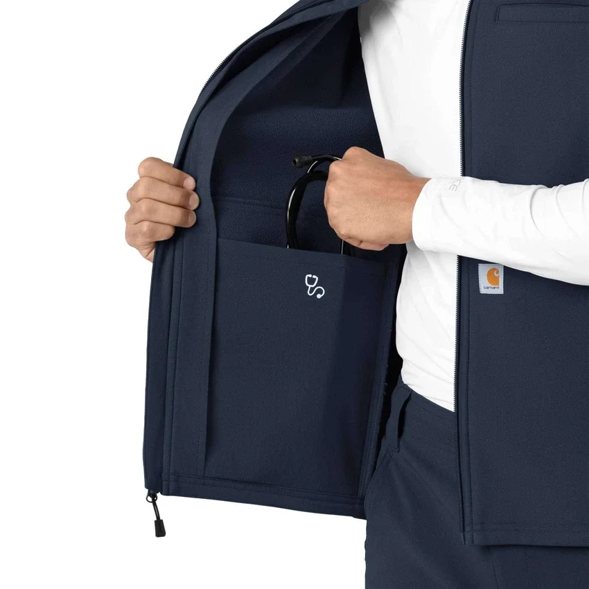 Rugged Flex® herenvest van gebonden fleece