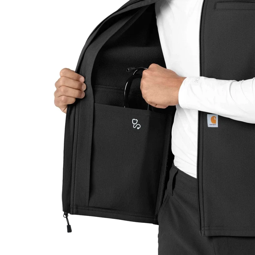 Rugged Flex® herenvest van gebonden fleece
