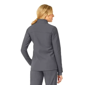 Rugged Flex® Peak gebonden fleece-scrubjas voor dames