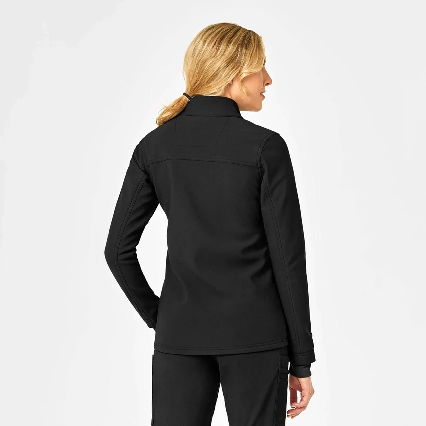 Rugged Flex® Peak gebonden fleece-scrubjas voor dames