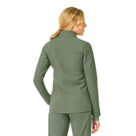 Rugged Flex® Peak gebonden fleece-scrubjas voor dames