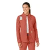 Rugged Flex® Peak gebonden fleece-scrubjas voor dames