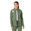 Rugged Flex® Peak gebonden fleece-scrubjas voor dames