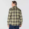 Rugged Flex™ Relaxed Fit middelzwaar flanellen geruit overhemd met lange armstukken