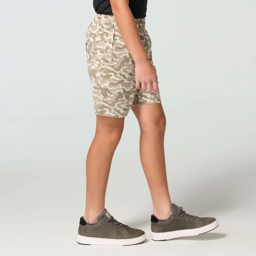 Rugged Flex™ Ripstop Camo-short met elastische tailleband voor jongens (kind)