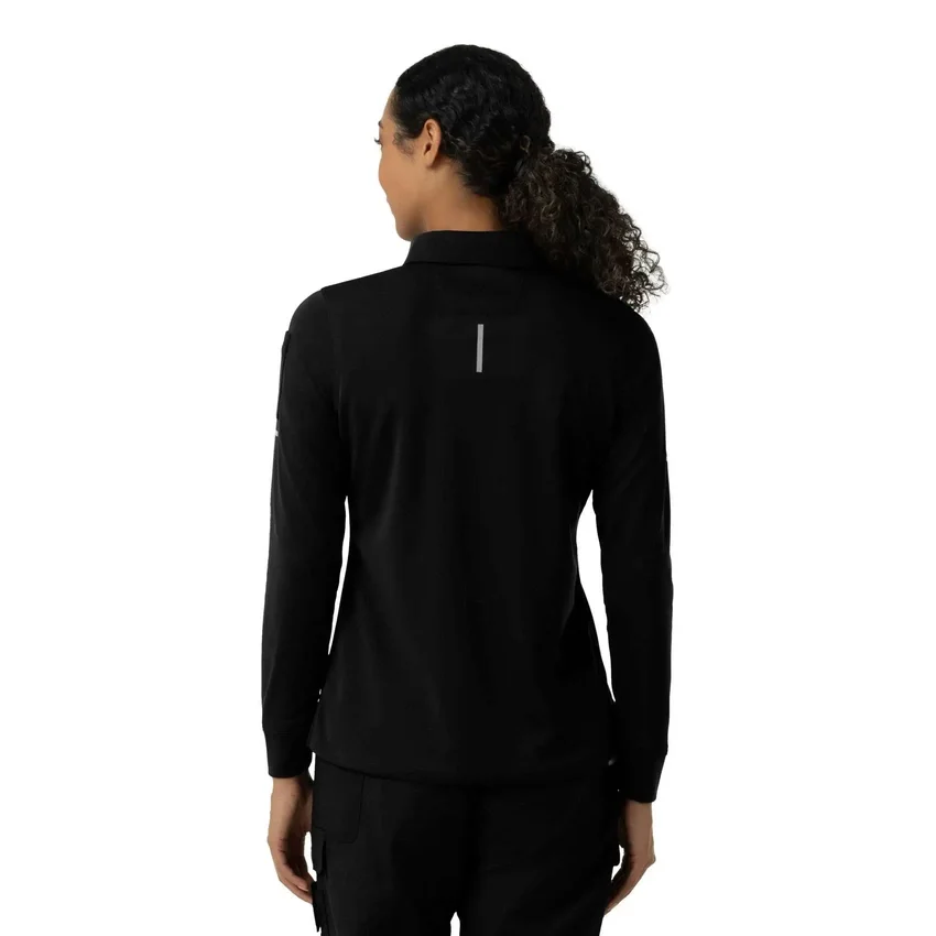 Rugged Flex® Rscu Heavyweight poloshirt met armstukken voor dames