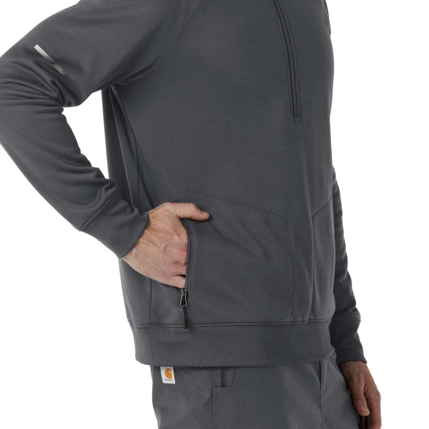 Rugged Flex® Rscu Scrub-trui met halve rits