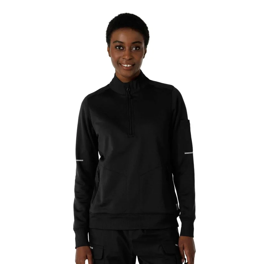 Rugged Flex® Rscu Scrub-trui met halve rits voor dames