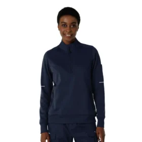 Rugged Flex® Rscu Scrub-trui met halve rits voor dames