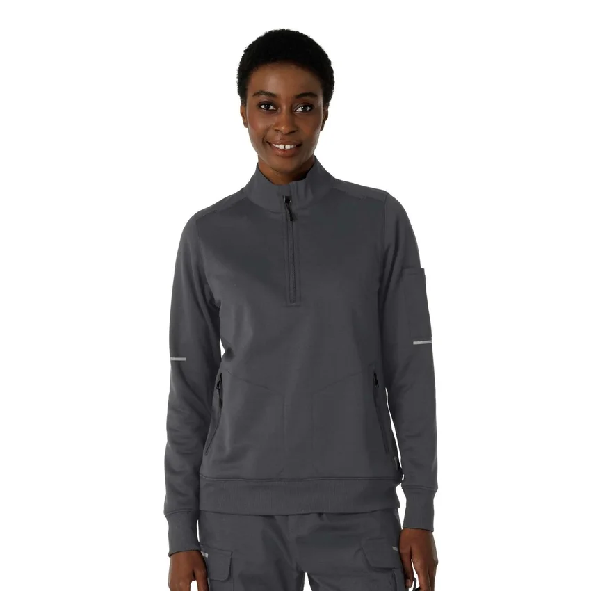 Rugged Flex® Rscu Scrub-trui met halve rits voor dames