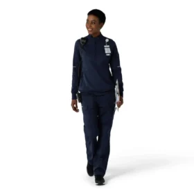 Rugged Flex® Rscu Scrub-trui met halve rits voor dames