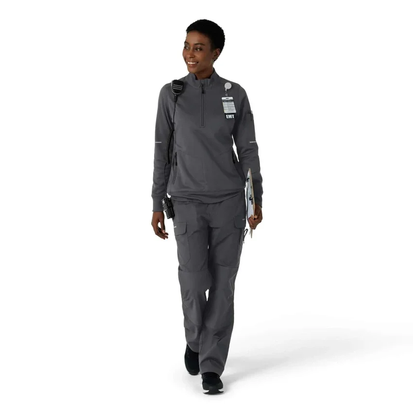 Rugged Flex® Rscu Scrub-trui met halve rits voor dames