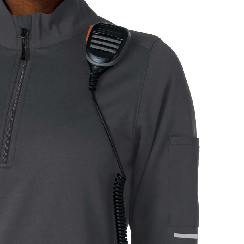 Rugged Flex® Rscu Scrub-trui met halve rits voor dames