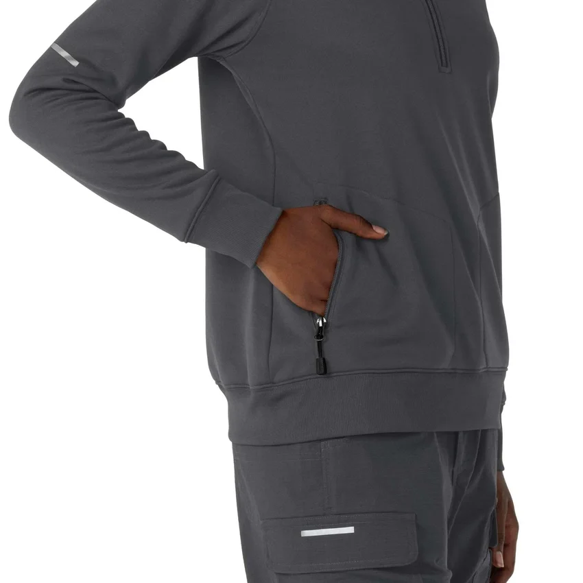 Rugged Flex® Rscu Scrub-trui met halve rits voor dames