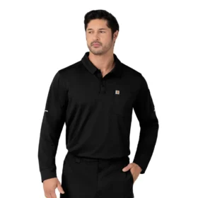 Rugged Flex® Rscu zware poloshirt met lange armstukken