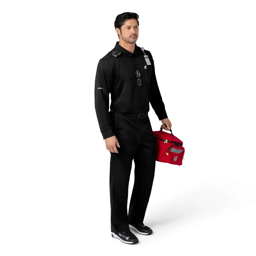Rugged Flex® Rscu zware poloshirt met lange armstukken