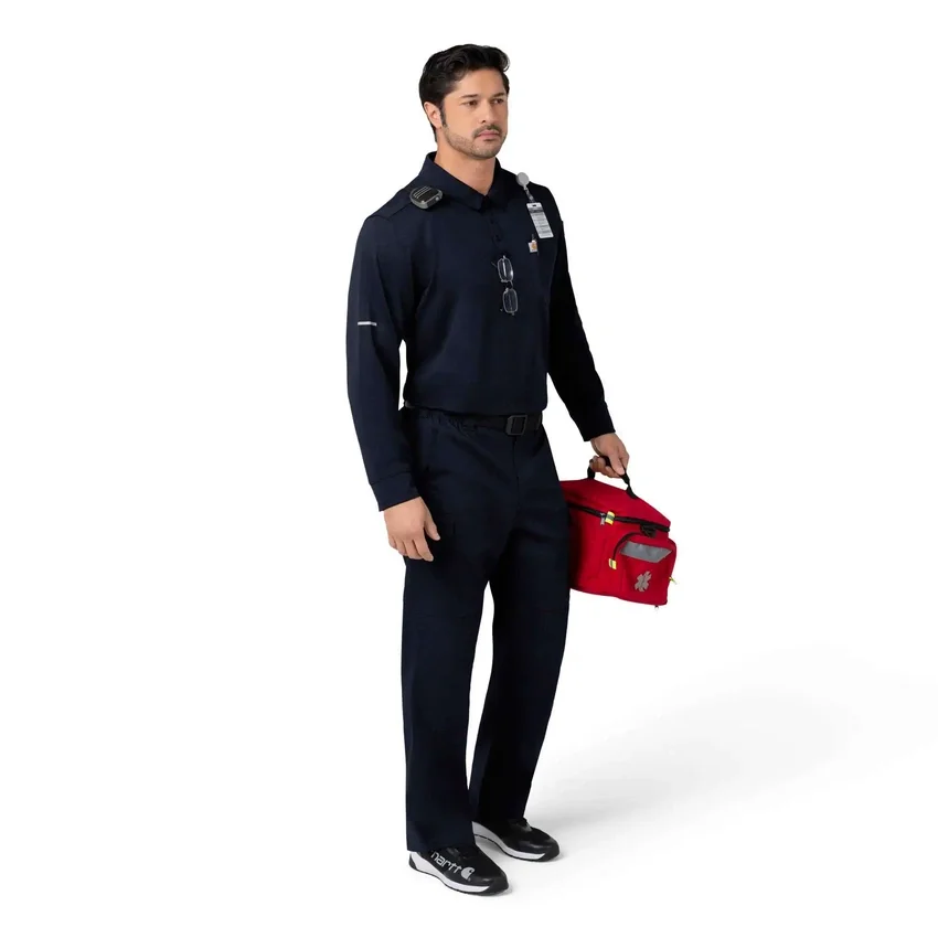 Rugged Flex® Rscu zware poloshirt met lange armstukken