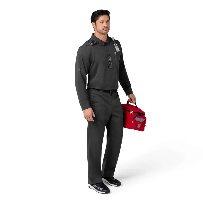 Rugged Flex® Rscu zware poloshirt met lange armstukken
